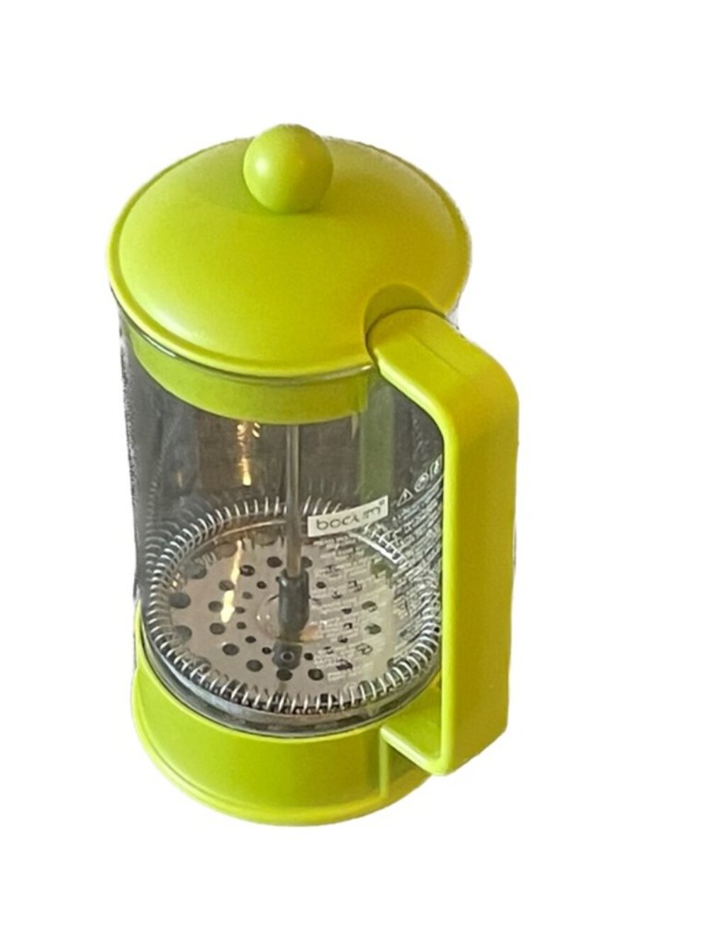 Vintage Brazil French Press in Chartuese by Bodum
